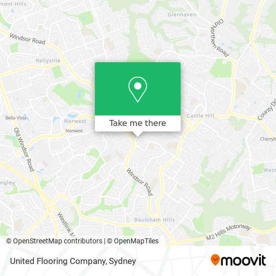 United Flooring Company map