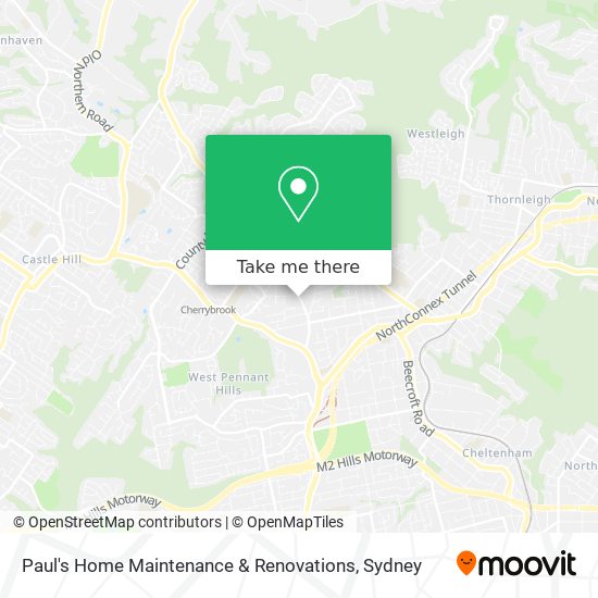 Paul's Home Maintenance & Renovations map