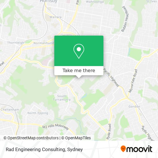 Rad Engineering Consulting map