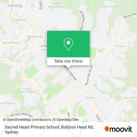 Sacred Heart Primary School, Bobbon Head Rd map