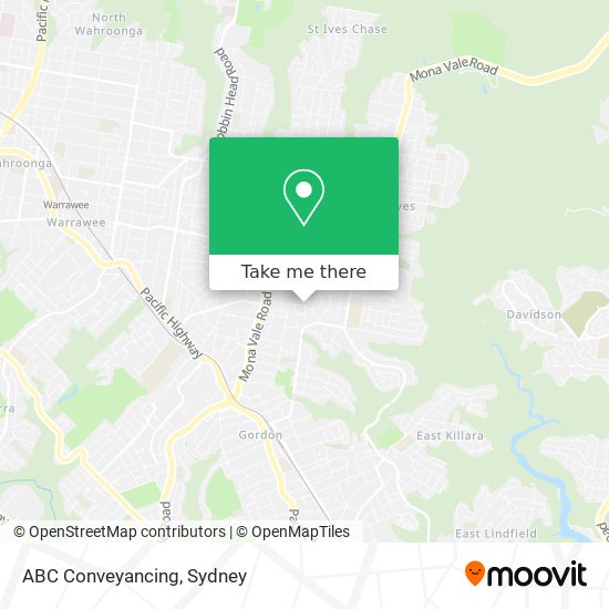 ABC Conveyancing map