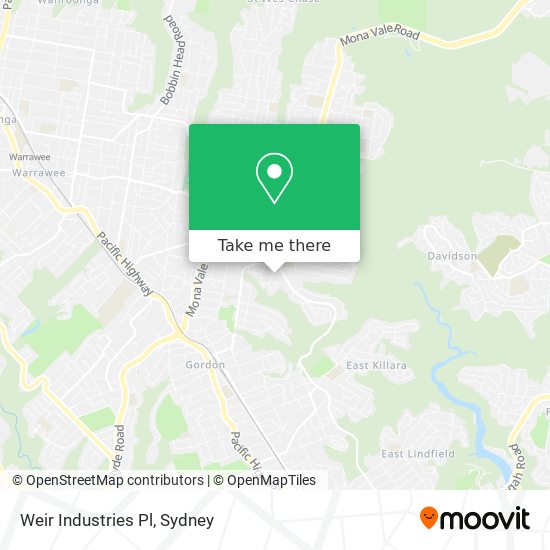 Weir Industries Pl map