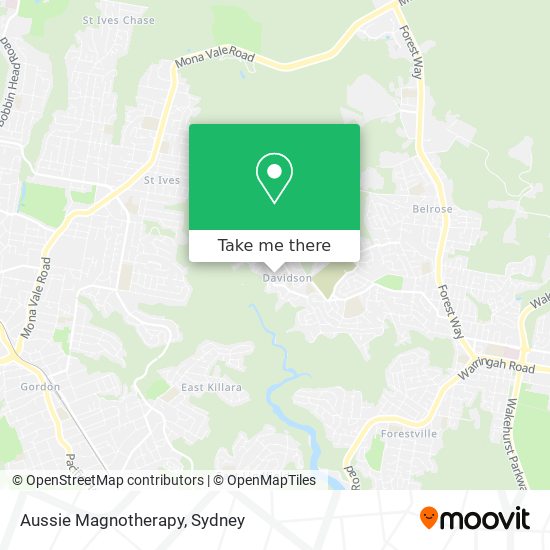 Aussie Magnotherapy map