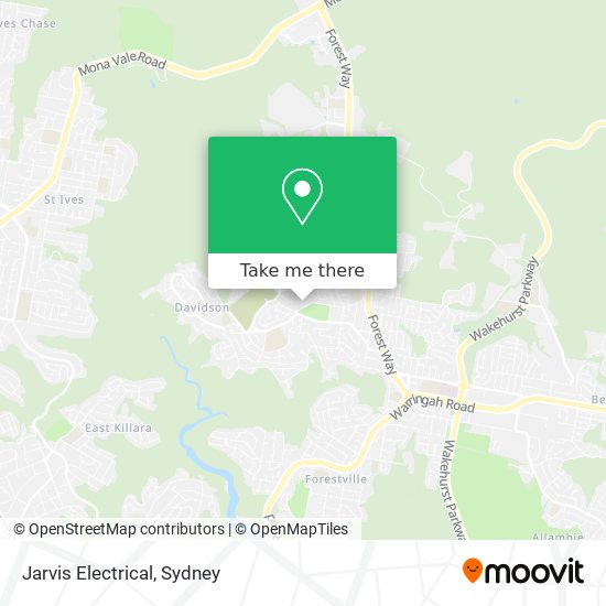 Jarvis Electrical map