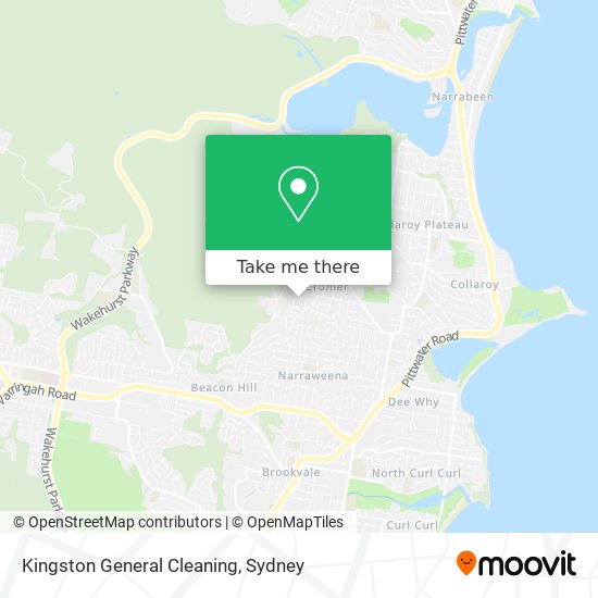 Kingston General Cleaning map