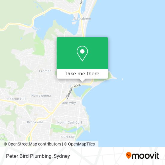 Peter Bird Plumbing map