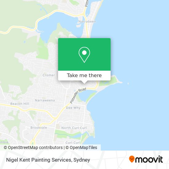 Mapa Nigel Kent Painting Services