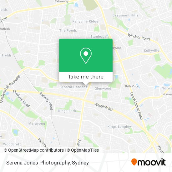 Serena Jones Photography map