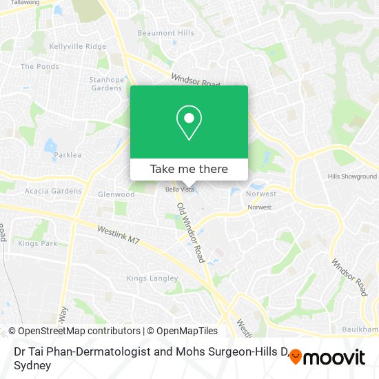 Dr Tai Phan-Dermatologist and Mohs Surgeon-Hills D map