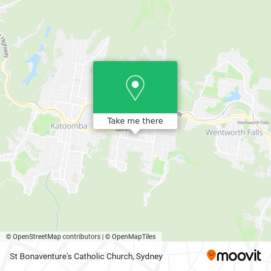 St Bonaventure's Catholic Church map