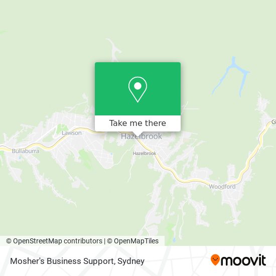 Mosher's Business Support map