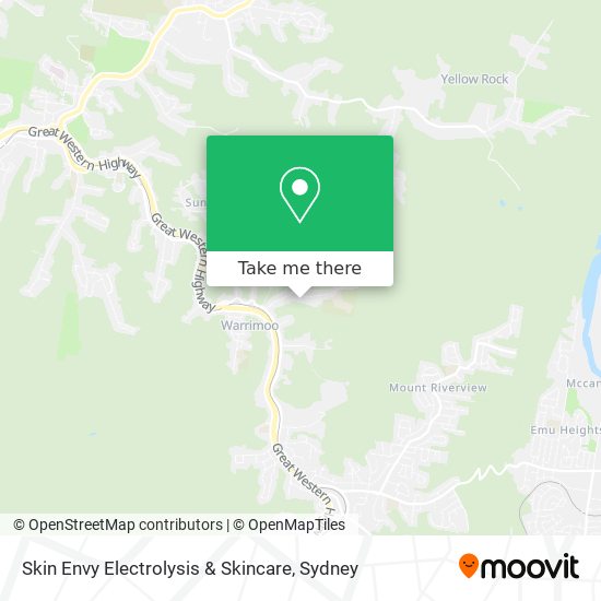 Skin Envy Electrolysis & Skincare map