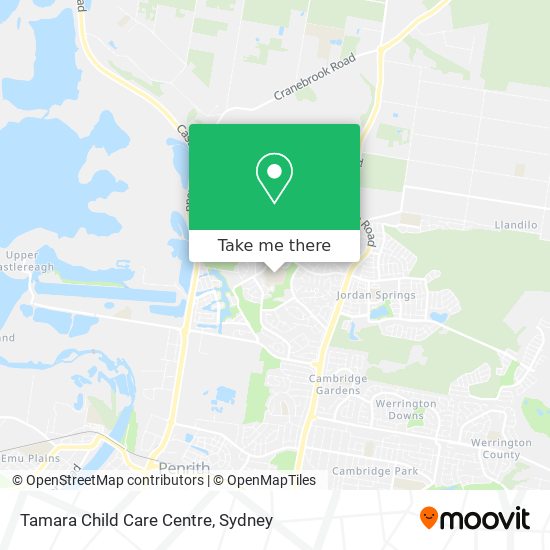 Mapa Tamara Child Care Centre