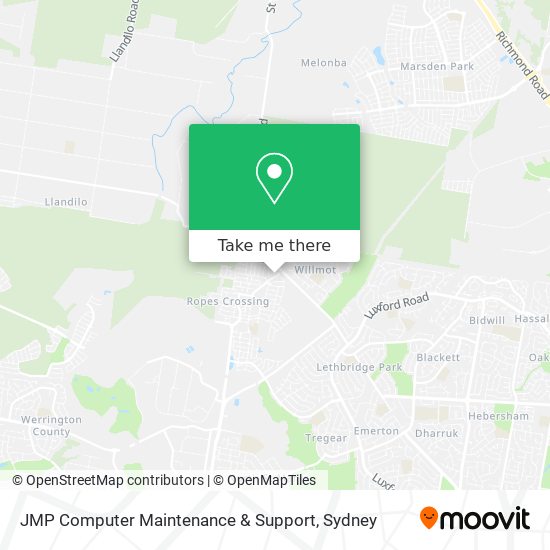 JMP Computer Maintenance & Support map