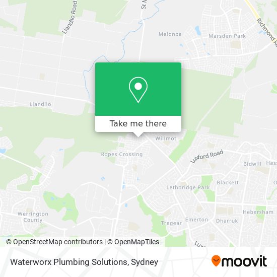 Mapa Waterworx Plumbing Solutions