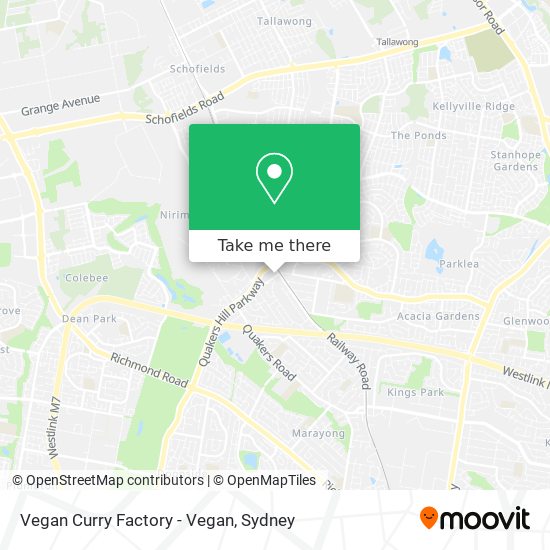 Vegan Curry Factory - Vegan map