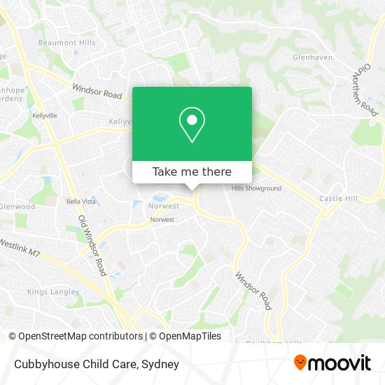 Cubbyhouse Child Care map