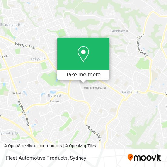 Fleet Automotive Products map