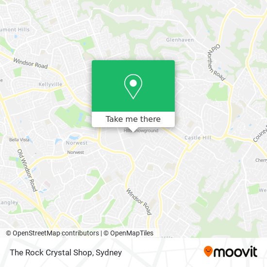 Mapa The Rock Crystal Shop