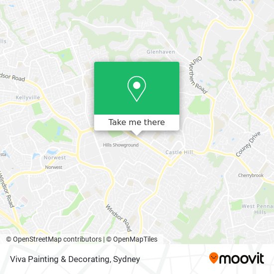 Viva Painting & Decorating map