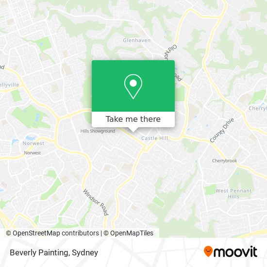 Beverly Painting map
