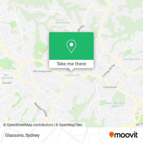 Glassons map