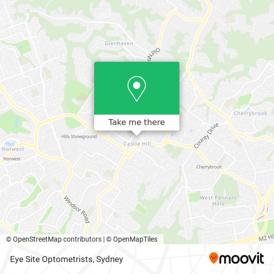 Eye Site Optometrists map