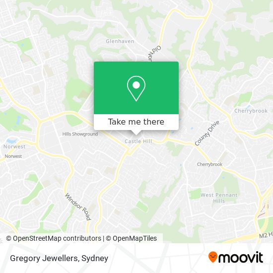 Gregory Jewellers map