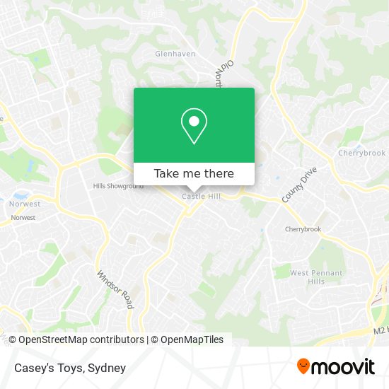 Casey's Toys map