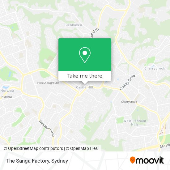 The Sanga Factory map