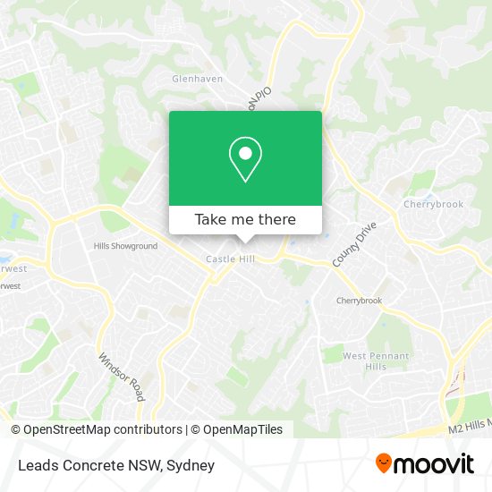 Mapa Leads Concrete NSW