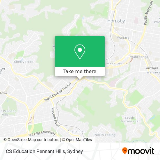 CS Education Pennant Hills map