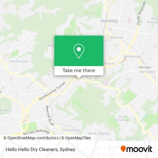 Hello Hello Dry Cleaners map