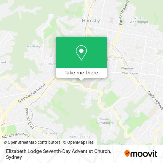 Elizabeth Lodge Seventh-Day Adventist Church map