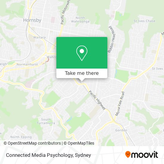 Mapa Connected Media Psychology