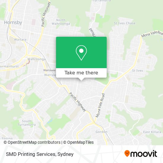 SMD Printing Services map