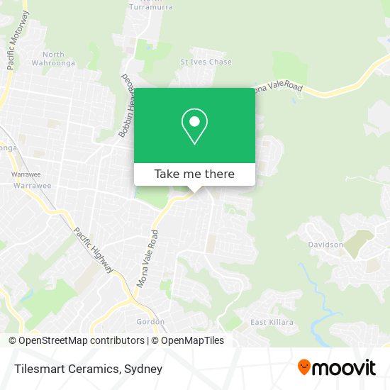 Tilesmart Ceramics map