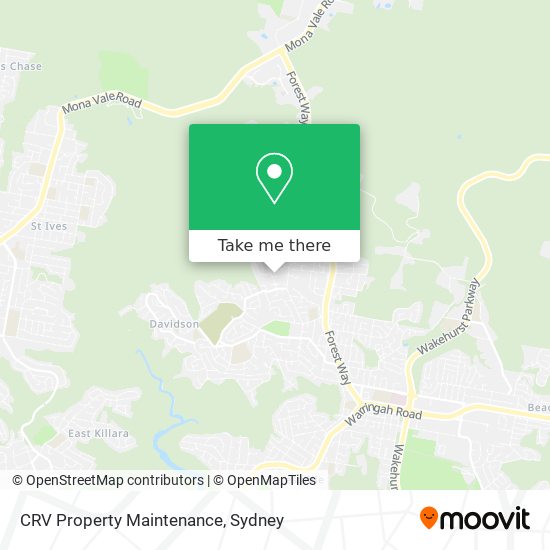 CRV Property Maintenance map