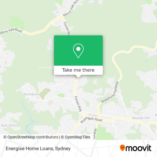 Energise Home Loans map