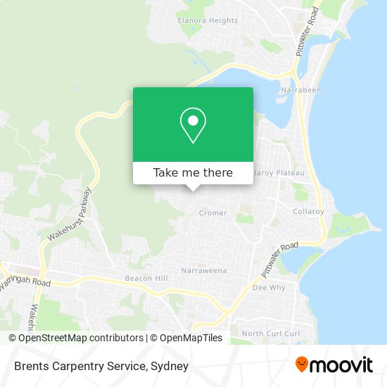 Brents Carpentry Service map