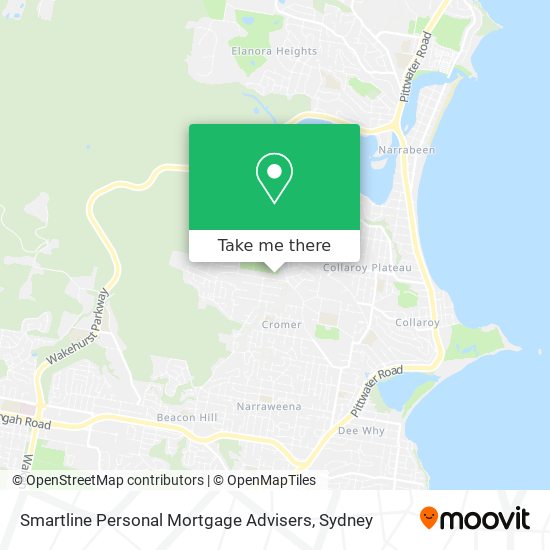 Mapa Smartline Personal Mortgage Advisers