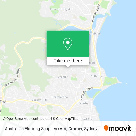 Mapa Australian Flooring Supplies (Afs) Cromer