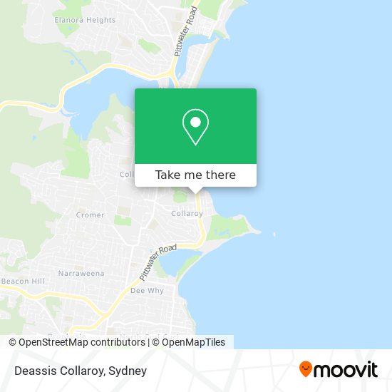 Deassis Collaroy map
