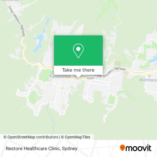 Restore Healthcare Clinic map