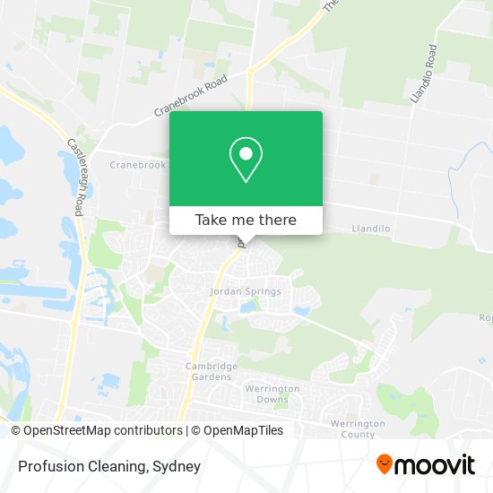 Profusion Cleaning map