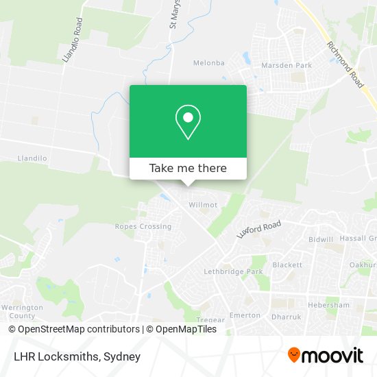 LHR Locksmiths map