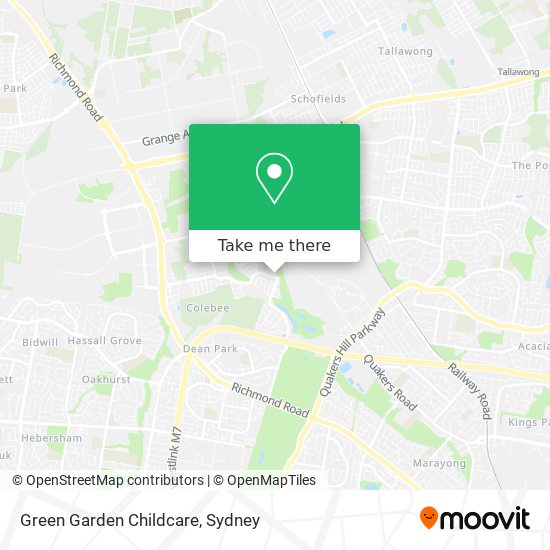 Green Garden Childcare map