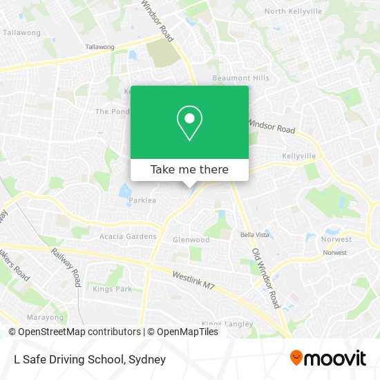 Mapa L Safe Driving School