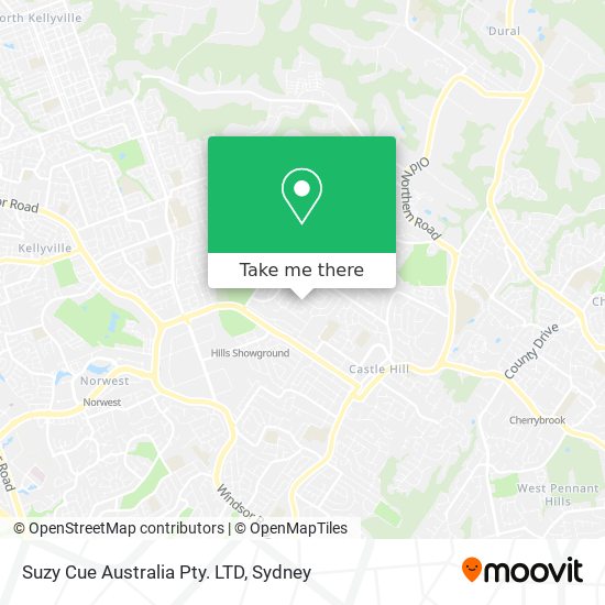 Suzy Cue Australia Pty. LTD map