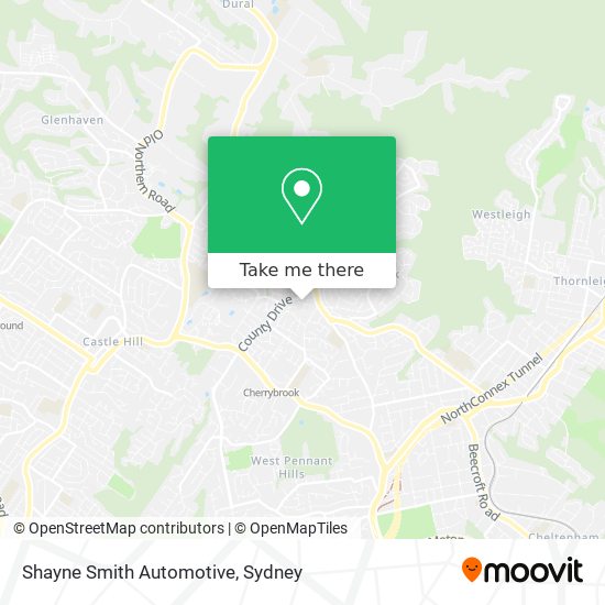 Shayne Smith Automotive map